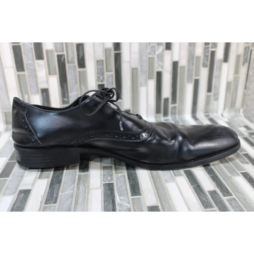 Aston Grey Dress Shoes Black Size 11
